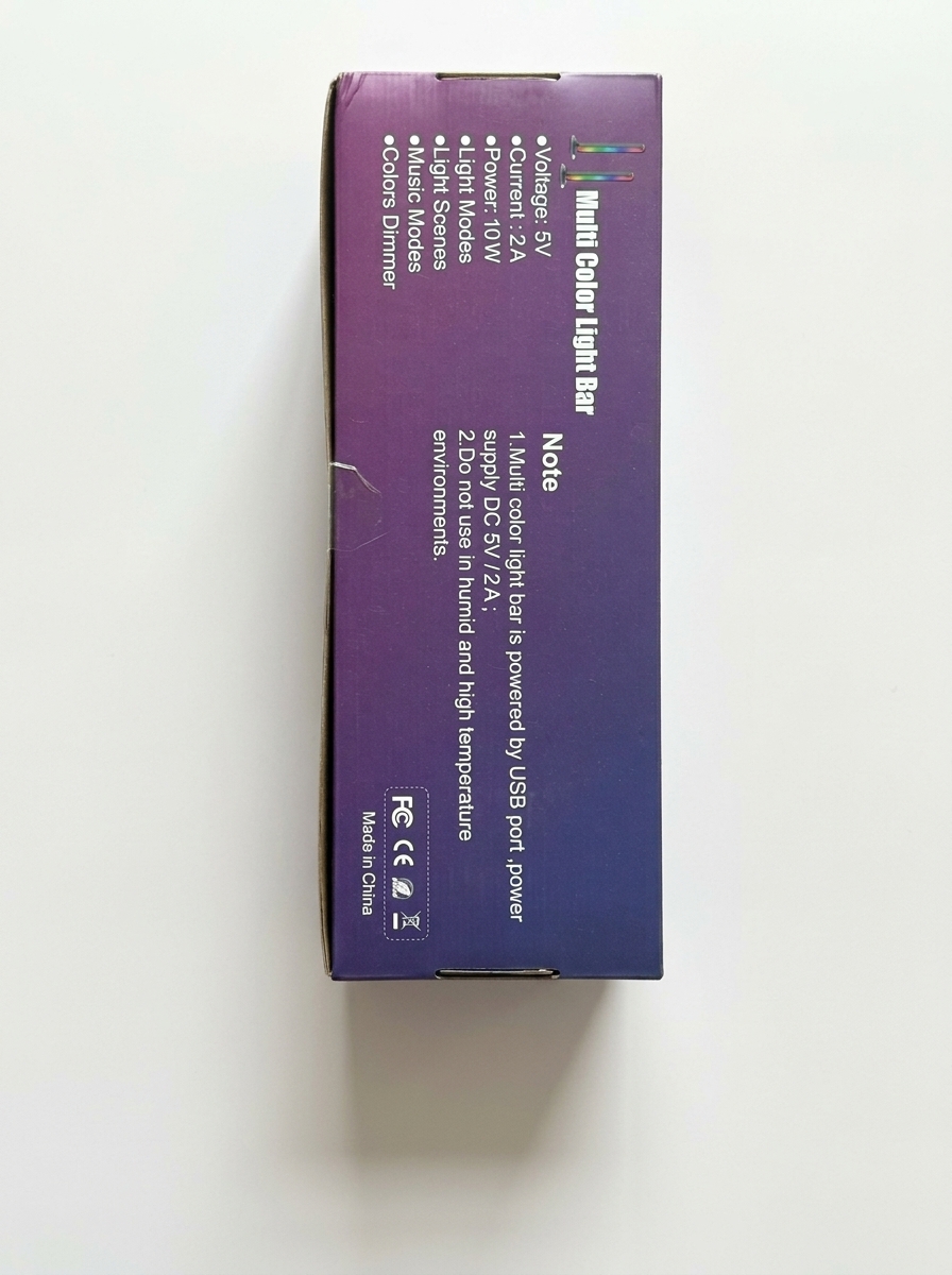 Rimfya lampa LED RGB z efektem nieskończonego lustra – zestaw 2 szt. - obrazek 14