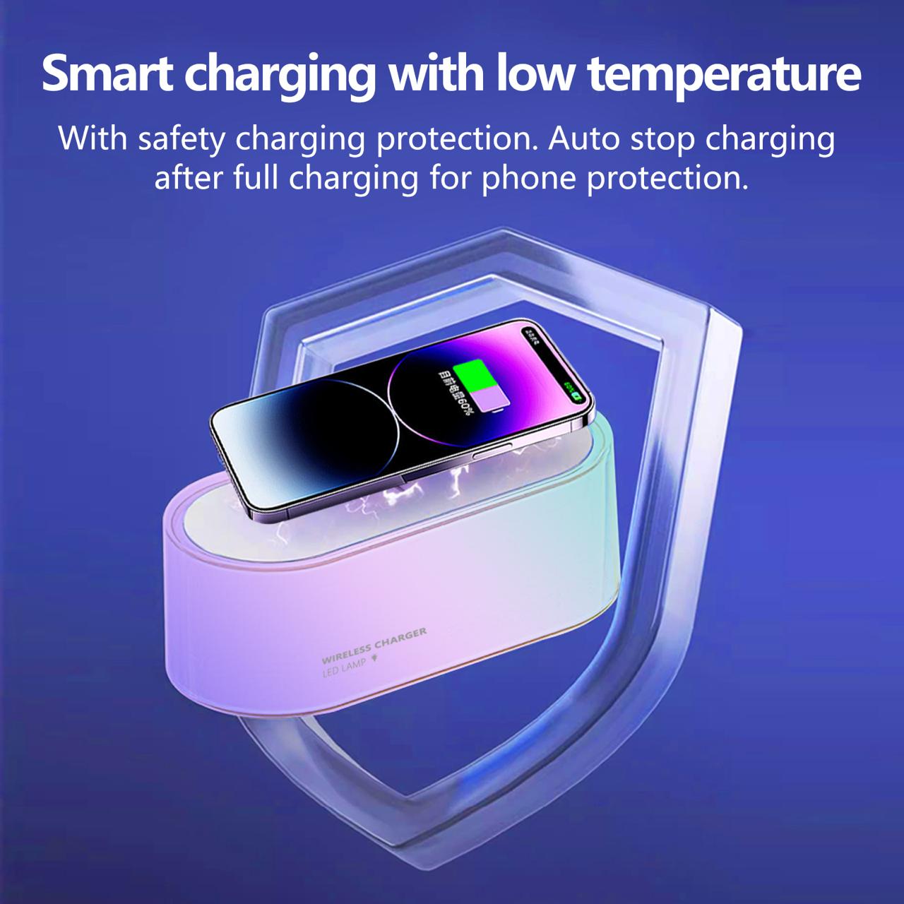 RIMFYA NIGHT LIGHT MULTICOLOR GLOW LED RGB 1200MAH 5W WITH CHARGING - Image 16