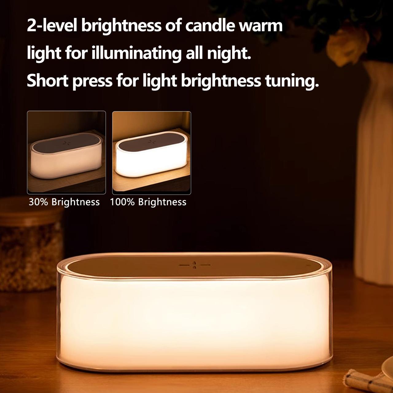 RIMFYA NIGHT LIGHT MULTICOLOR GLOW LED RGB 1200MAH 5W WITH CHARGING - Image 4